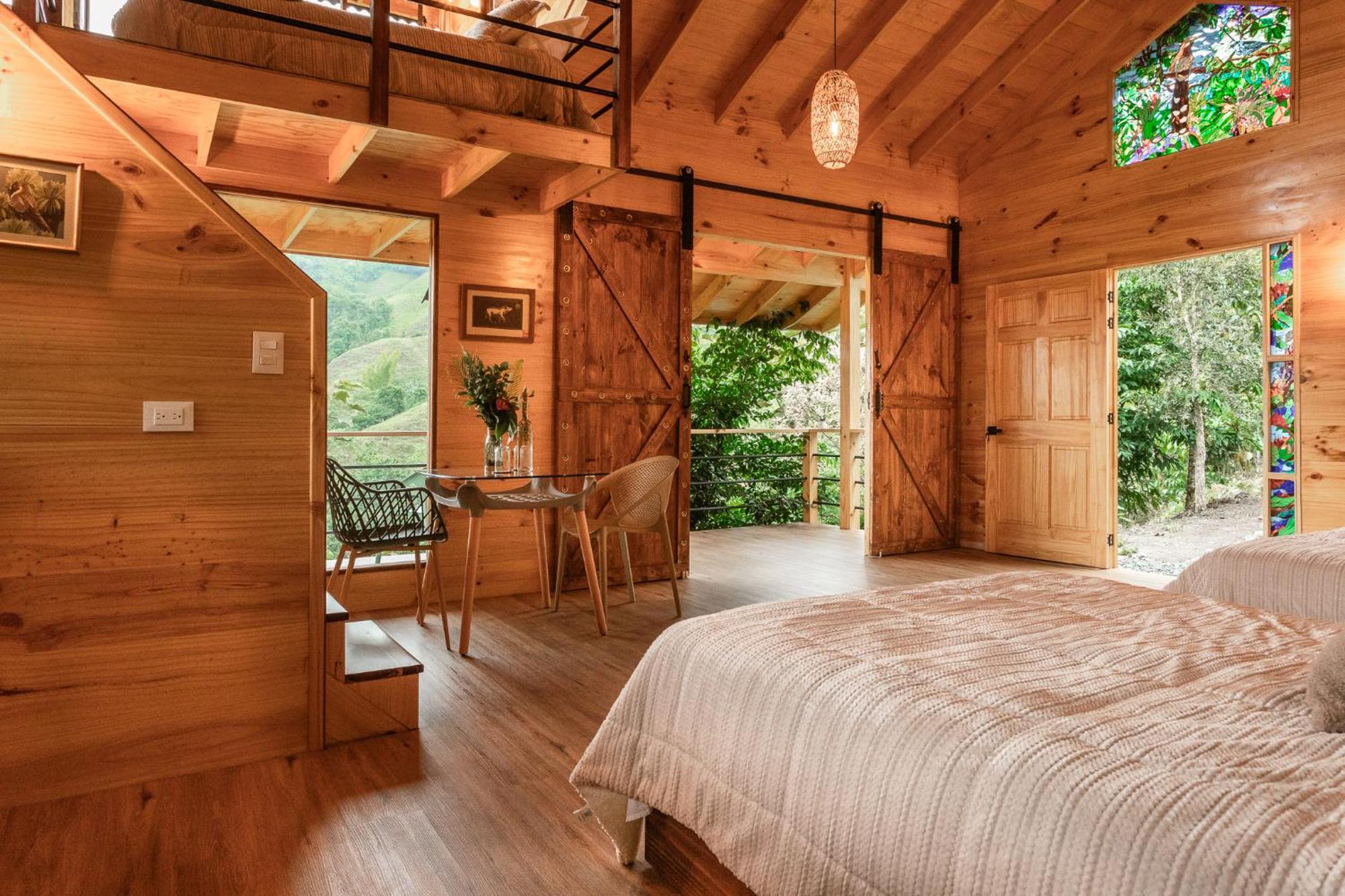 Tominejo Ecolodge - Casas En Los Arboles Neira Exteriör bild